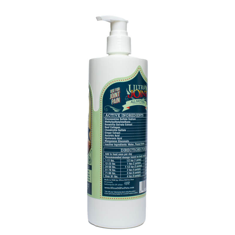 Ultra Oil Joint Dog & Cat Supplement, 16-oz image number null
