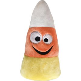 Huxley & Kent Halloween Power Plush Dog Toy, Kookie Korn