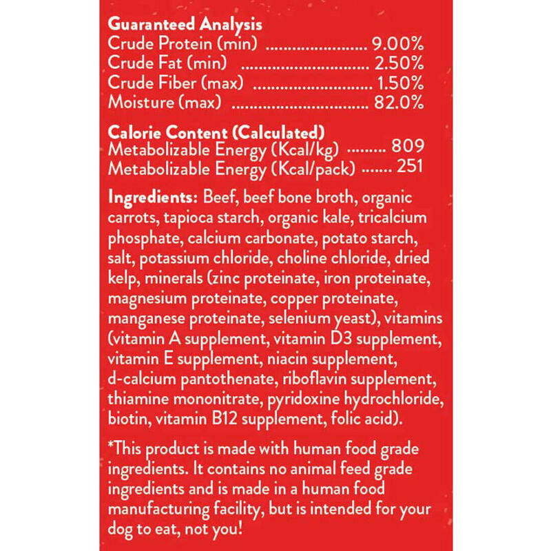 Stella & Chewy's Stella's Stew Wet Dog Food, Grass-Fed Beef, 11-oz image number null