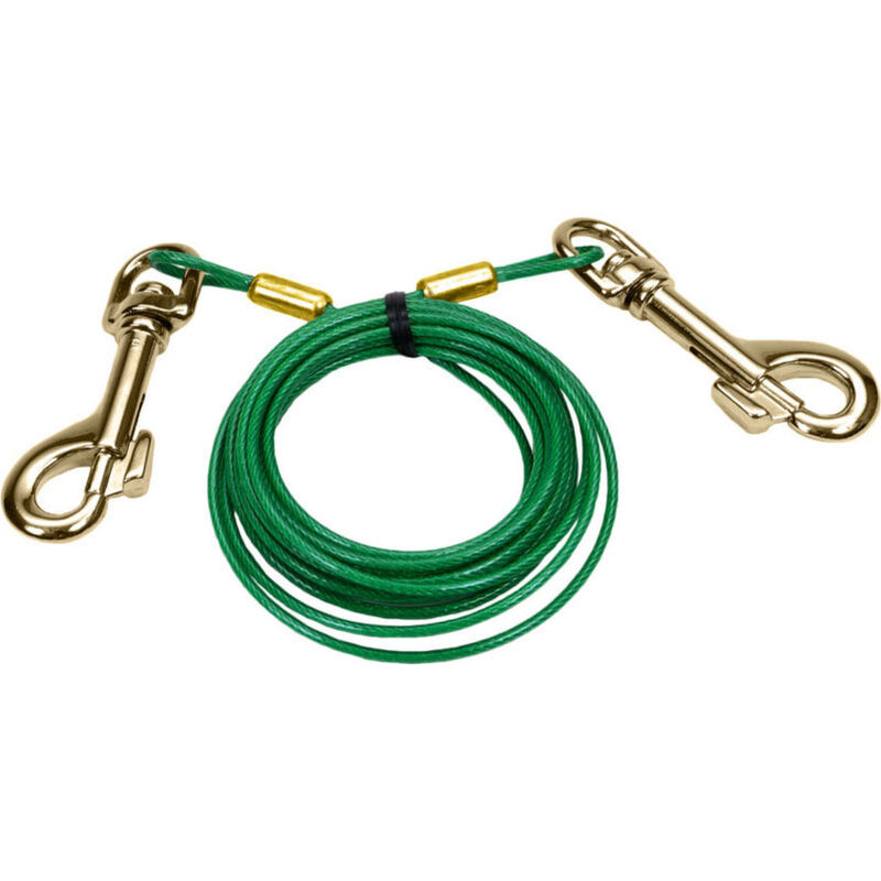 Titan Dog Tie Out Cable, Puppy, 12-ft image number null