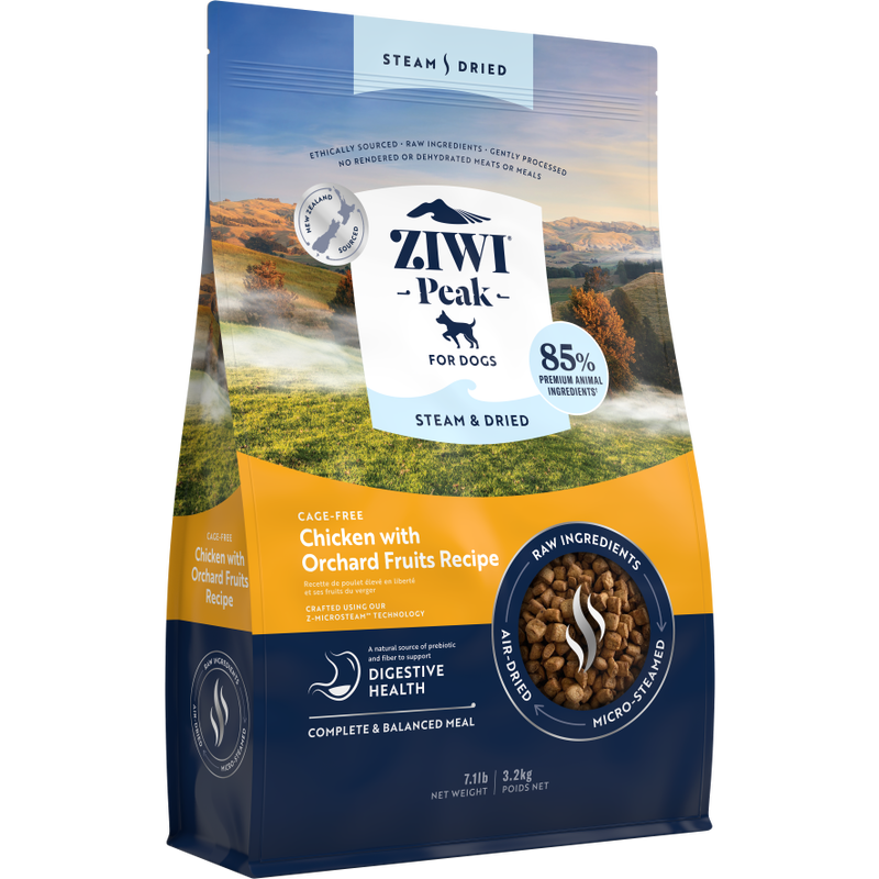 ZIWI Peak Steam & Dried Dog Food, Chicken & Orchard Fruits image number null