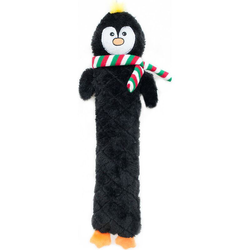ZippyPaws Holiday Jigglerz Dog Toy, Penguin image number null