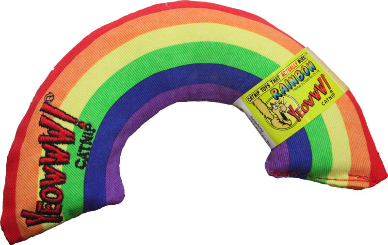 Yeowww! Rainbow Catnip Cat Toy image number null