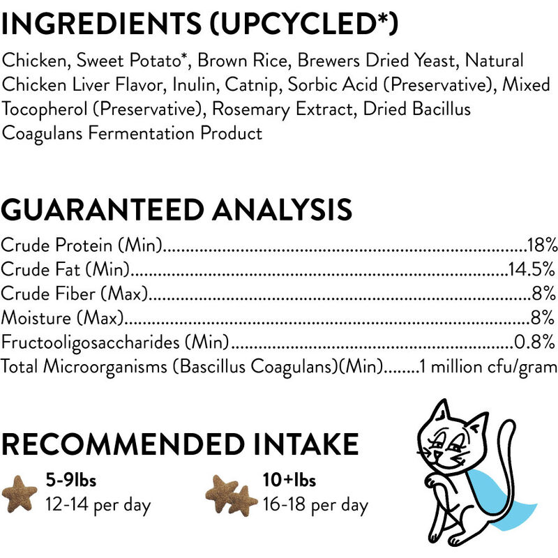 Shameless Pets Crunchy Cat Treats, Catnip N Chill, 2.5-oz image number null