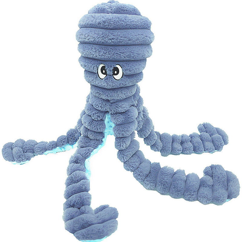 Petlou King Octopus Dog Toy, Assorted Colors, 26-in image number null