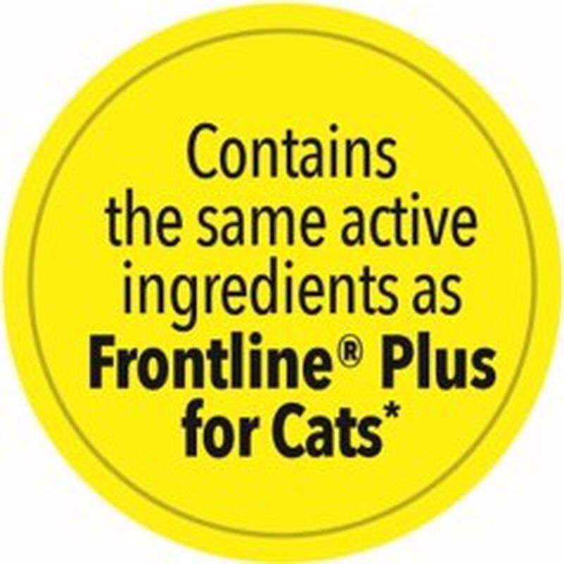 Vetality Firstect Flea & Tick Spot Treatment for Cats Over 1.5 lbs, 3-pack image number null