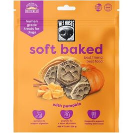 Wet Noses Soft Baked Dog Treats, Pumpkin, 8-oz