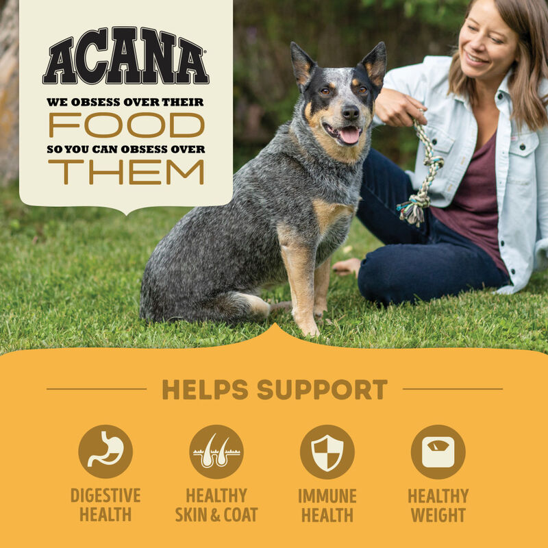 Acana Grain-Free Dry Dog Food, Free-Run Poultry, 25-lb image number null