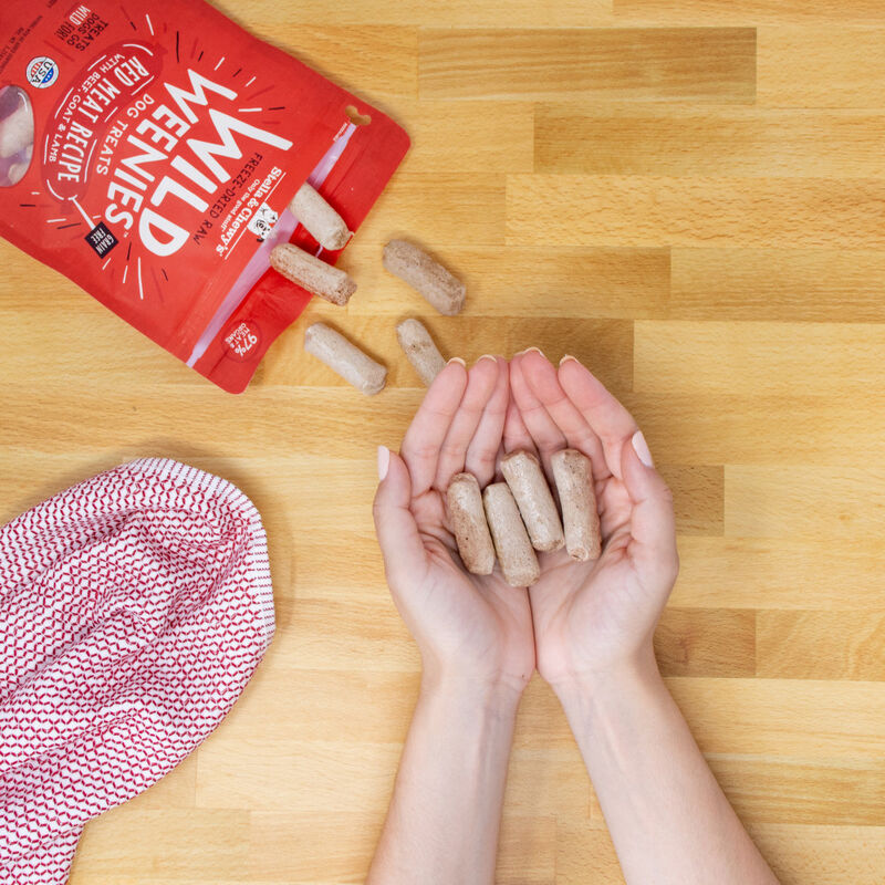 Stella & Chewy's Wild Weenies Freeze-Dried Dog Treats, Red Meat, 3.25-oz image number null