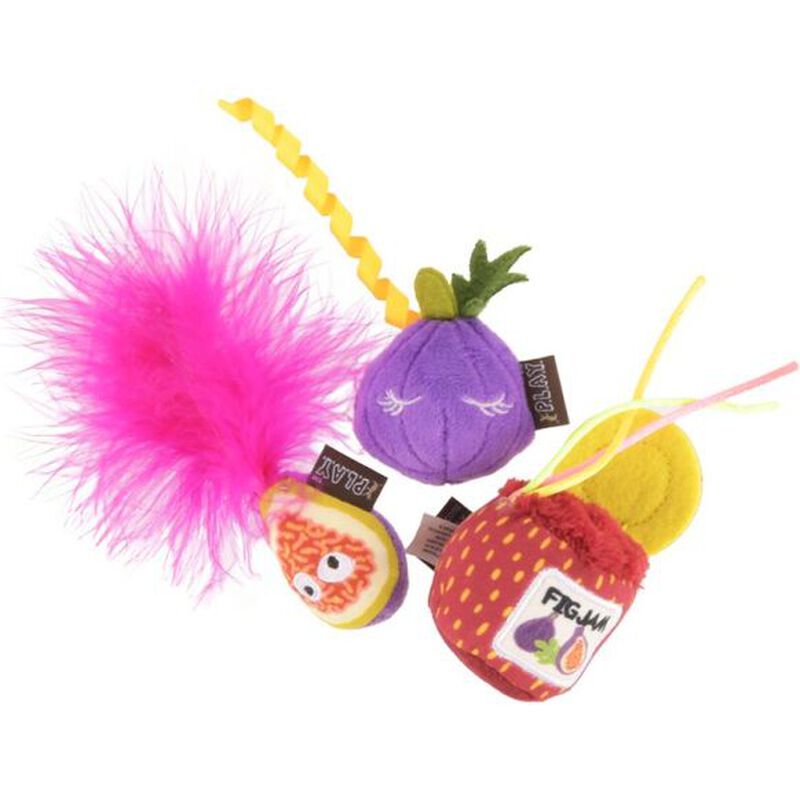 P.L.A.Y. Feline Frenzy Cat Toy, Fig N&rsquo; Whiskers image number null