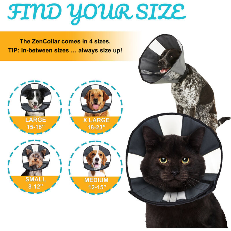 ZenPet Zen Cone Soft Recovery Pet Collar image number null