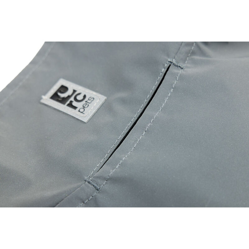 RC Pets Starling Reflective Dog Rain Jacket, Silver image number null