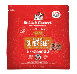 Stella & Chewy's Dinner Morsels Raw Frozen Dog Food, Stella's Super Beef