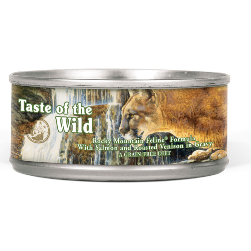 Taste of the Wild Grain-Free Canned Cat Food, Rocky Mountain image number null