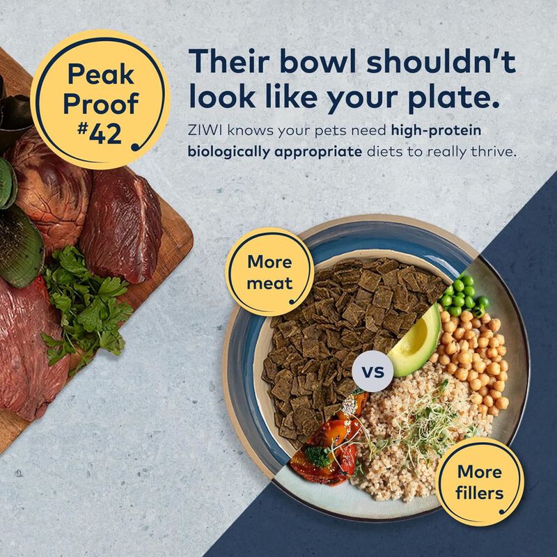 ZIWI Peak Original Series Air-Dried Dog Food, Mackerel & Lamb image number null