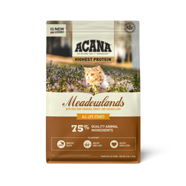 Acana Highest Protein Dry Cat Food, Meadowlands