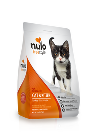 Nulo Freestyle Grain-Free Dry Cat Food, Cat & Kitten, Turkey & Duck