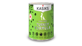 Kasiks Grain-Free Canned Cat Food, Turkey, 12.2-oz