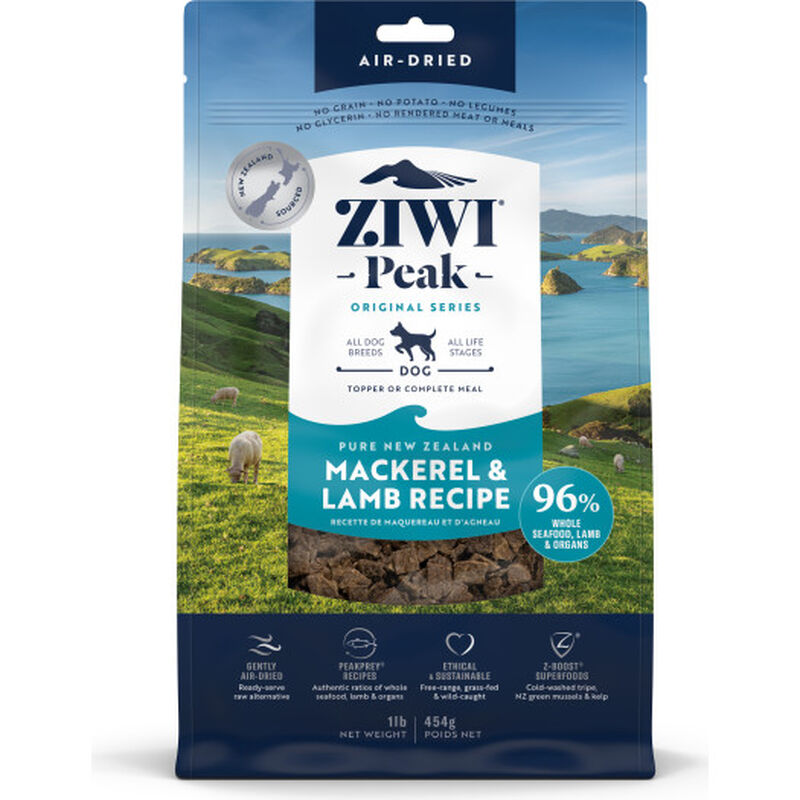 ZIWI Peak Original Series Air-Dried Dog Food, Mackerel & Lamb image number null