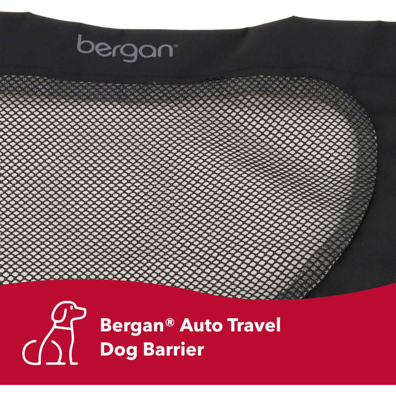 Bergan Auto Travel Dog Barrier, Black image number null