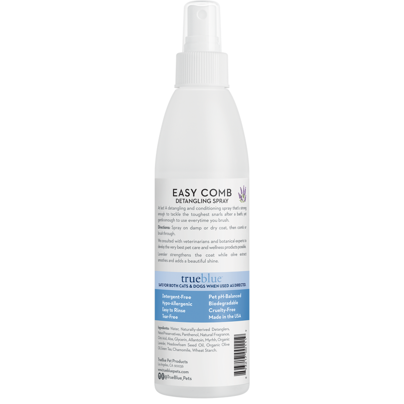 TrueBlue Easy Comb Dog Detangling Spray, Lavender, 8.7-oz image number null