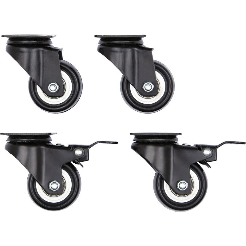 MidWest Skudo Travel Pet Carrier Wheel Casters, 4-Pack image number null