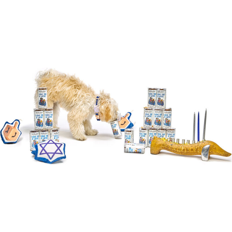 Polka Dog Holiday Dog Treats, I Love You A Latke, Sweet Potato & Apple, 2.5-oz image number null