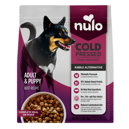 Nulo Cold Pressed Dry Dog Food, Beef