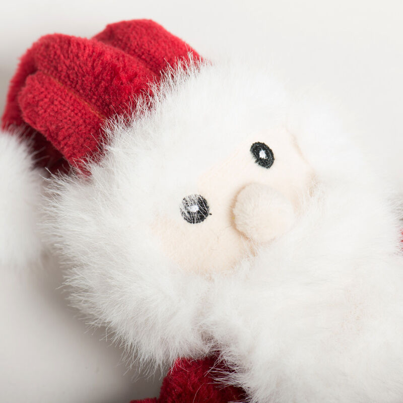 HuggleHounds Holiday HuggleFlatties Dog Toy, Small, Assorted image number null