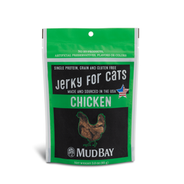 Mud Bay Jerky Cat Treats, Chicken, 3-oz
