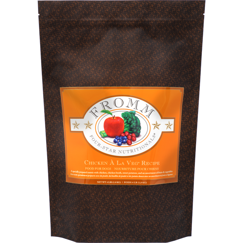 Fromm Four-Star Dry Dog Food, Chicken A La Veg image number null