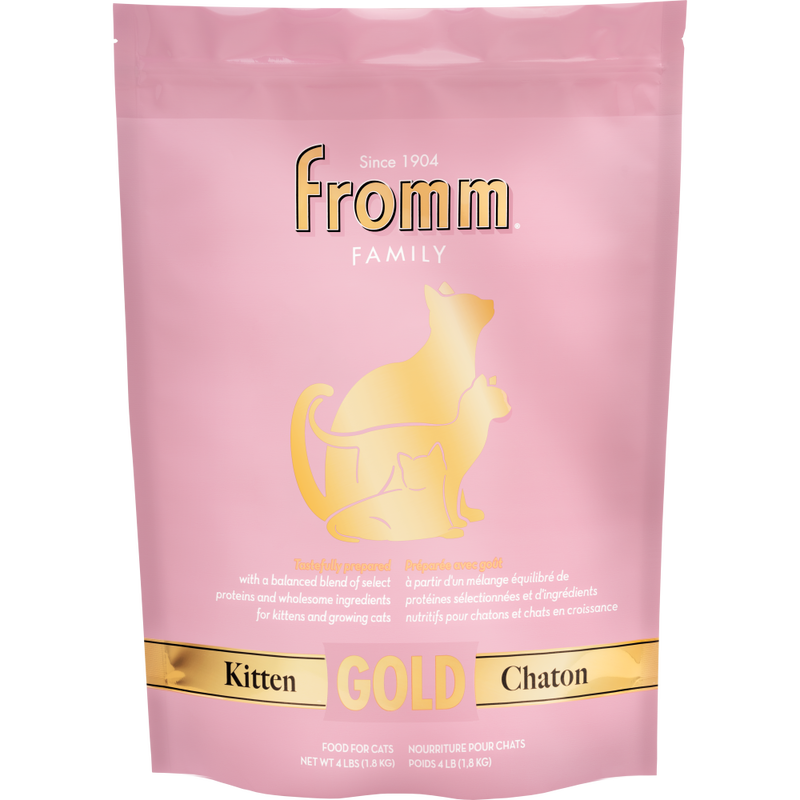 Fromm Gold Dry Cat Food, Kitten, 4-lb image number null