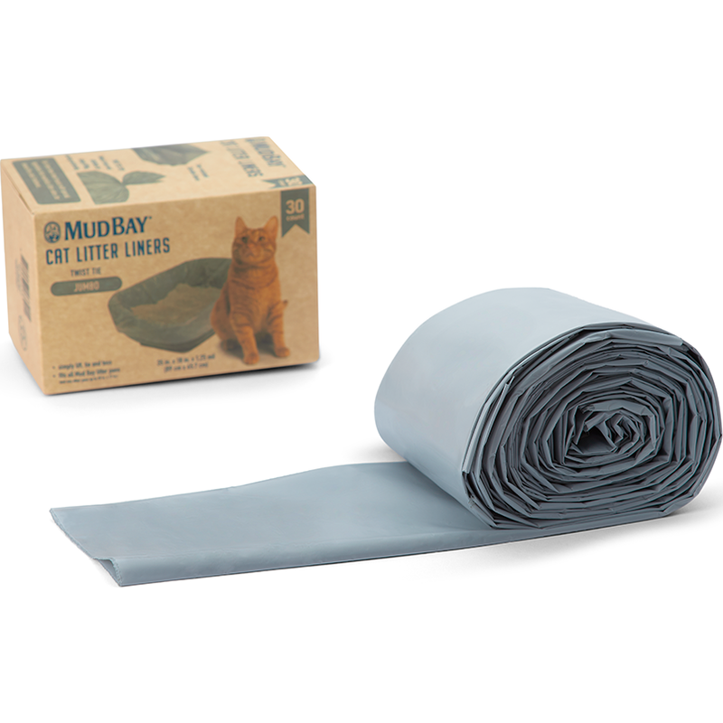Mud Bay Cat Litter Liners, Jumbo, 30-count image number null