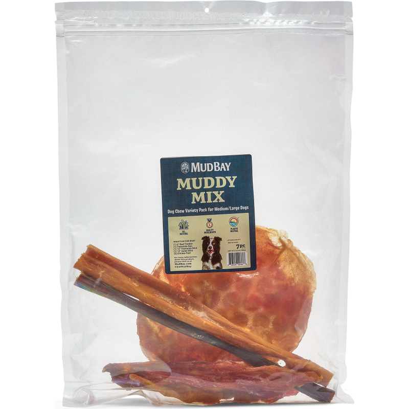 Mud Bay Muddy Mix Dog Treats, Medium & Large Dog, 5.6-oz image number null