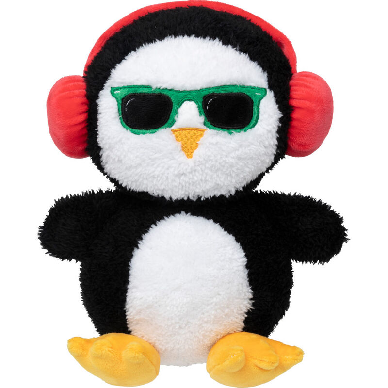 FuzzYard Holiday Dog Toy, DJ Waddles Penguin, Large image number null