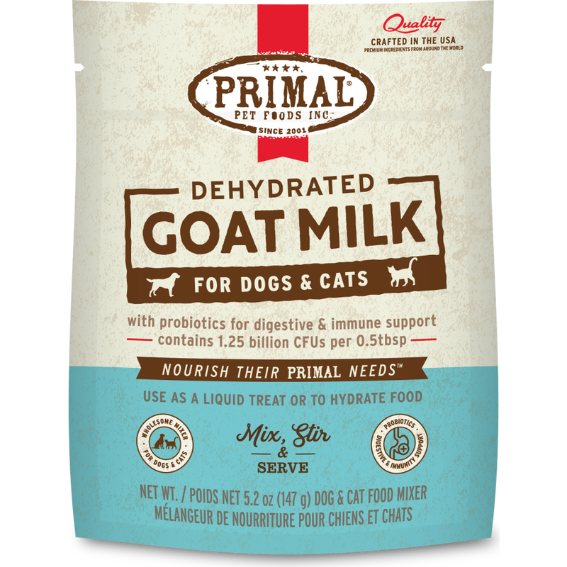 Primal Dehydrated Goat Milk For Dogs & Cats, 5.2-oz image number null