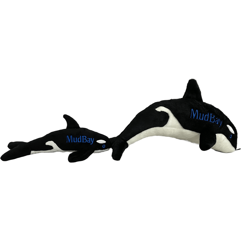 Mud Bay Plush Dog Toy, Baby Orca, Small image number null
