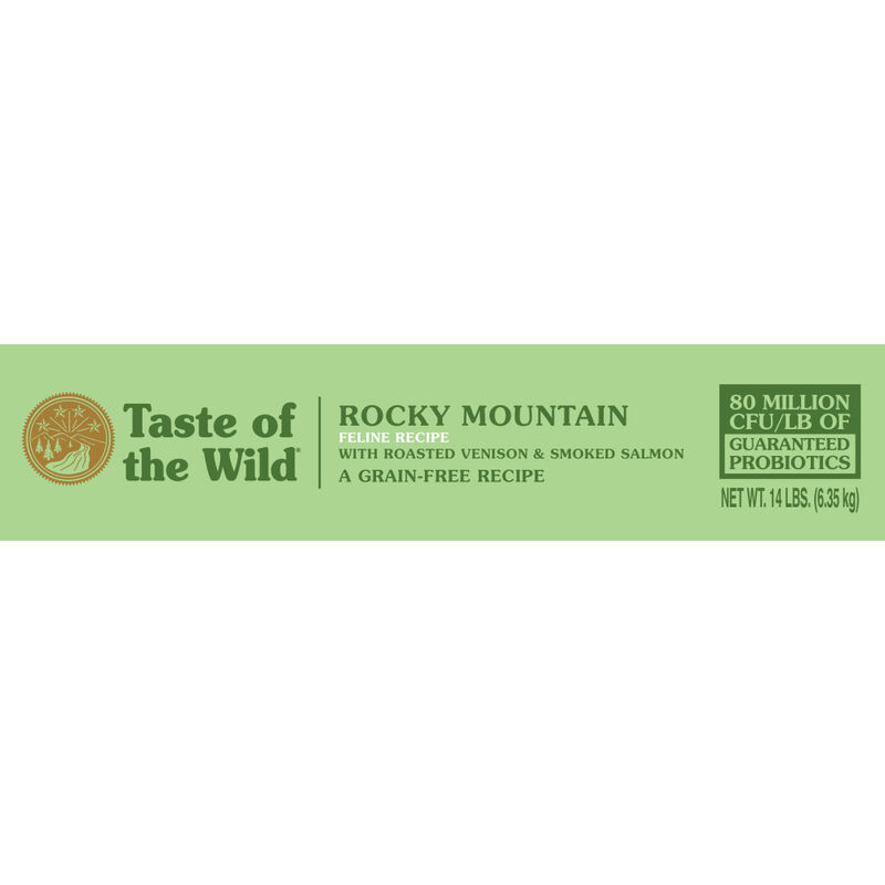 Taste of the Wild Grain-Free Dry Cat Food, Rocky Mountain image number null