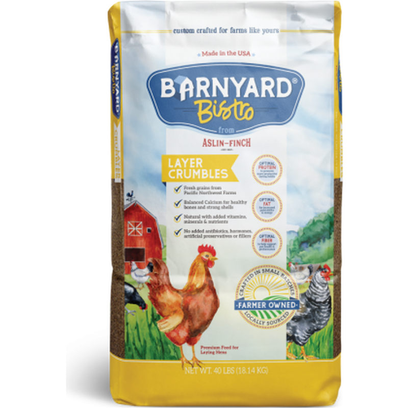 Barnyard Bistro Special Egg Crumbles, 16%, 40-lb image number null