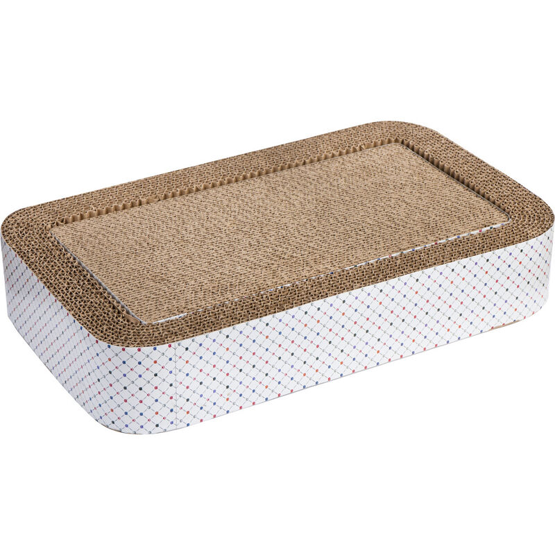 Indipets Open Bed Cardboard Cat Scratcher image number null