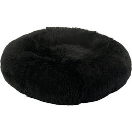 Arlee Pet Products Donut Dog Bed, Black, 30-in x 30-in x 8-in