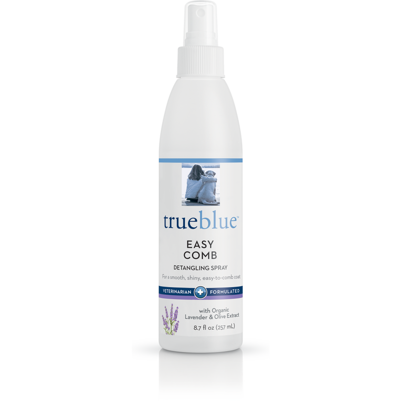 TrueBlue Easy Comb Dog Detangling Spray, Lavender, 8.7-oz image number null