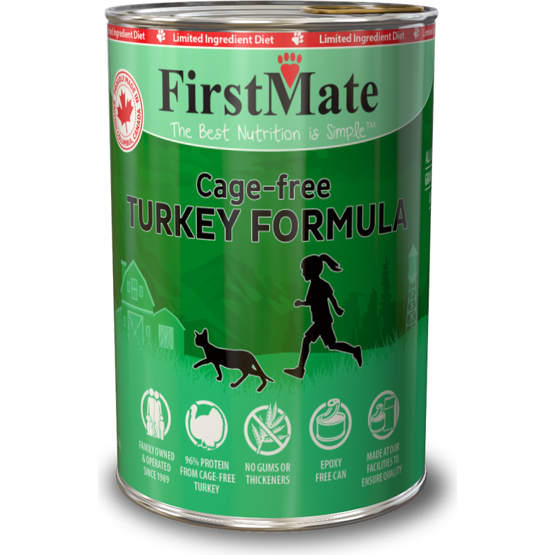 FirstMate Grain-Free Canned Cat Food, Turkey image number null