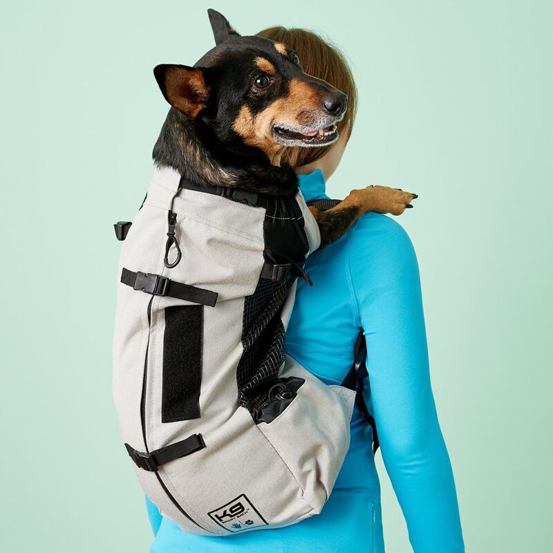 K9 Sport Sack Backpack Dog Carrier, Air 2, Light Grey, Medium image number null