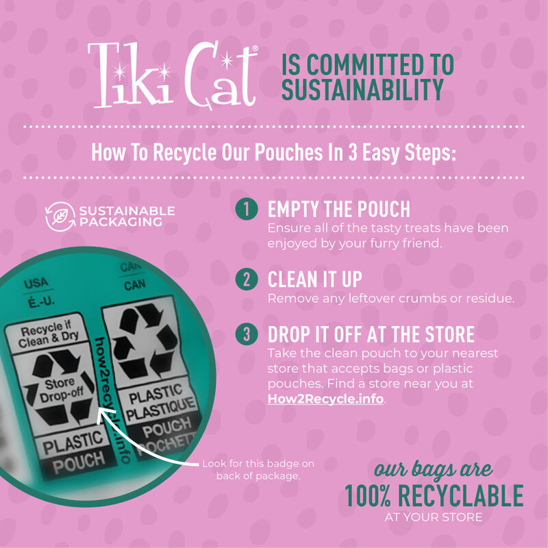 Tiki Cat Baby Soft & Chewy Mini Cat Treats, Tuna & Salmon, 2-oz image number null