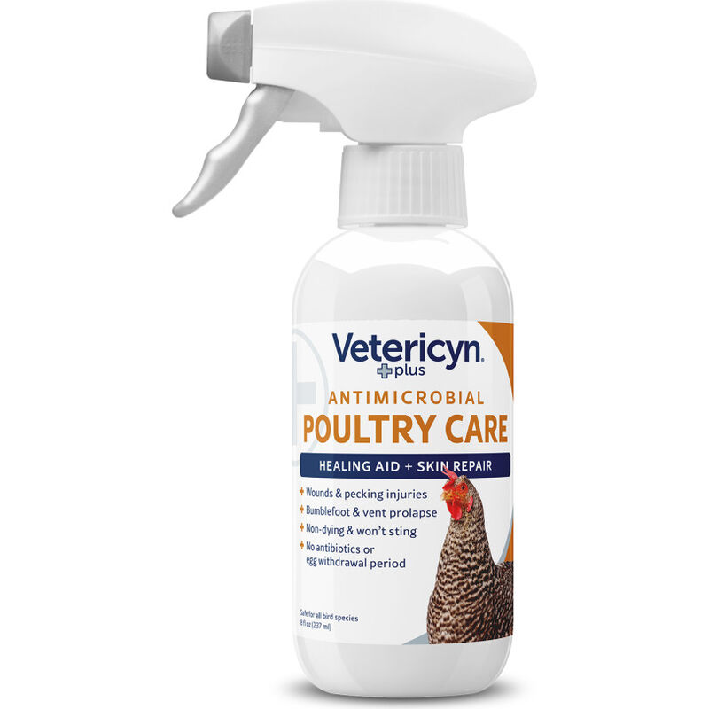 Vetericyn Plus Antimicrobial Poultry Healing Aid & Skin Repair, 8-oz image number null