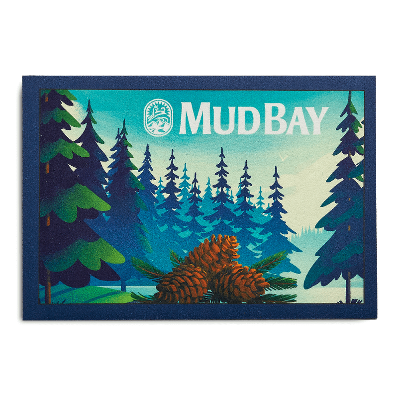 Mud Bay Cat Placement, Evergreen, 13-in x 19-in image number null