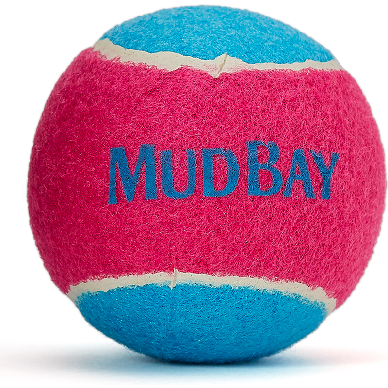 Mud Bay Squeaker Tennis Ball Dog Toy, Assorted Colors image number null