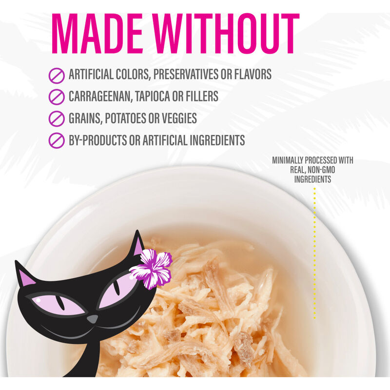 Tiki Cat Born Carnivore Complements Wet Cat Food Topper, Chicken & Duck, 2.1-oz image number null