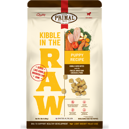Primal Kibble in the Raw Freeze-Dried Dog Food, Puppy, Chicken